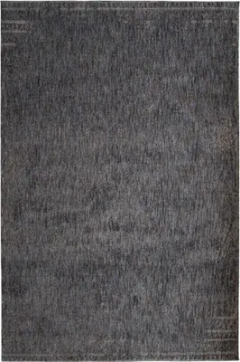 Image de Tapis vintage doux gris noir 160x230