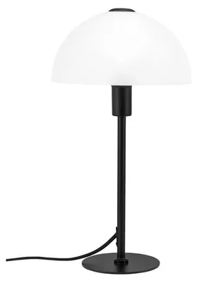 Produktbild von Tischlampe, Tischleuchte, Nachttischlampe, Schreibtischlampe, LED Leselampe, Jazz Opal Schwarz