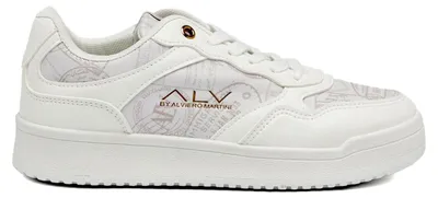 Zdjęcie produktu dla Białe sneakersy Alviero Martini z platformą wykonaną z poliuretanu