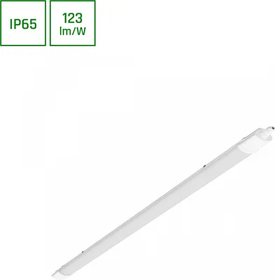 Zdjęcie produktu dla Oprawy odporne na wilgoć, oprawy z kloszem MINI II 36W biały neutralny 230V 120deg IP65 Biały