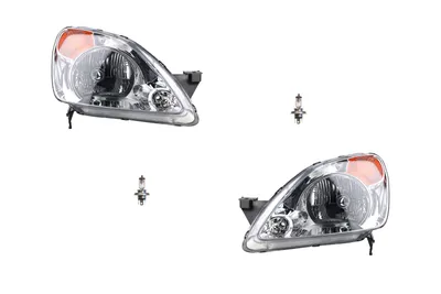 Produktbild von Scheinwerfer passend für Honda CR-V RD8 02 - 04 mit H4 Satz Links Rechts 33151SCAG02 33101SCAG02 Johns