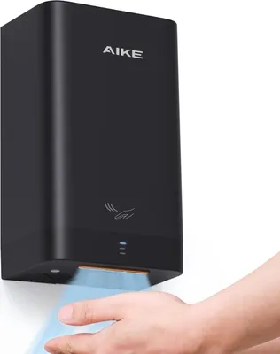 Produktbild von Energiesparender Hochgeschwindigkeits-Händetrockner aus ABS, elektrischer automatischer Händetrockner für Küche, Bad und Toilette, langlebig