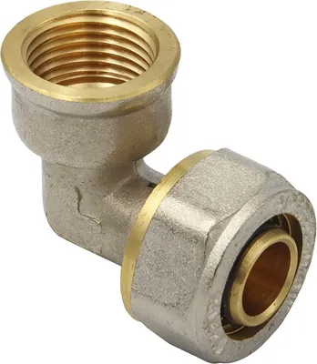 Produktbild von Klemmring Schraubfitting Winkel 20x2 90° - 1/2 Zoll Innengewinde