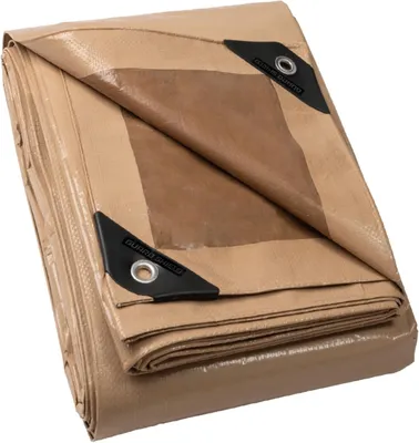 Imagen del producto de Lona impermeable y resistente al desgarro, de 4x5 metros, resistente a los rayos UV, ideal para jardín y camping