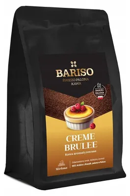 Zdjęcie produktu dla Kawa mielona BARISO CREME BRULEE 200g Bacówka