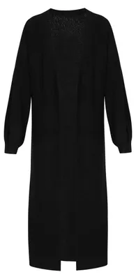 Image de Cardigan pour femme Minya - noir chiné, M/L