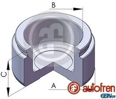 Produktbild von AUTOFREN SEINSA Bremssattel-Kolben für TOYOTA LAND CRUISER 100 (UZJ100) 43mm Stahl