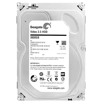 Obrázek produktu pro Seagate SV35 Series Video, 3 TB, 5900 ot/min, 64 MB, 3.5", Serial ATA III