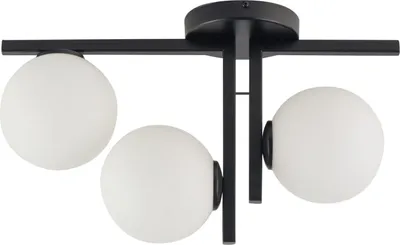 Obrázok produktu pre Stropná lampa Andy čierno-biela 3xG9x12W, kov, rozmery: 28x48x14 cm, IP20, Sigma Lighting