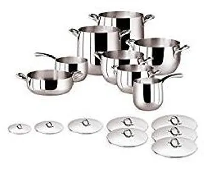 Produktbild von Sambonet S0247 Kikka Kochtopfset 16tlg., Edelstahl Rostfrei