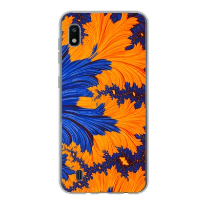 Produktbild von MuchoWow® Handyhülle Schutzhülle Hülle für Samsung Galaxy A10 Blätter - Kunst - Psychedelisch Silikon Softcase Handy Hülle - Schutzhülle