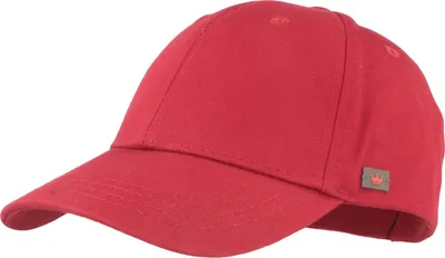 Balke einfarbige Baumwoll-Baseball-Cap in rot