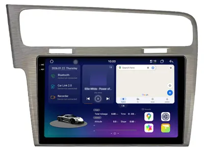 Image de Écran OLED 2K, autoradio Android pour VW Golf 7 (2013-2017), mise à niveau CarPlay, GPS, Bluetooth, commandes au volant, 6+128 Go