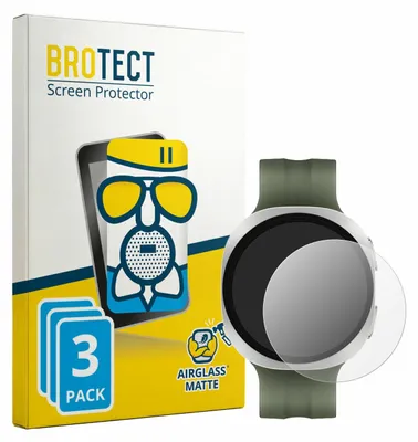 Produktbild von 3x BROTECT Entspiegelungs Schutzglas für Samsung Galaxy Watch 9 (40 mm) Schutzfolie Panzer Folie Glas Display Schutz matt