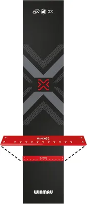Produktbild von Winmau Dartmatte Blade X PVC