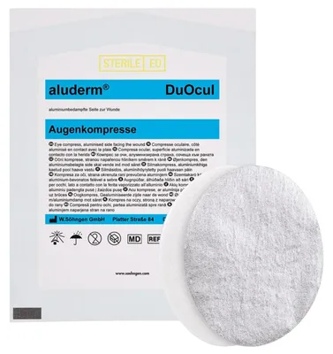 Produktbild von aluderm Augenkompresse 1003340
