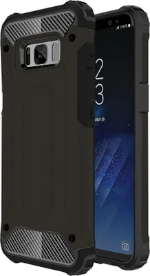 Produktbild von Mobigear Outdoor  Samsung Galaxy S8 Hülle Hardcase Backcover Stoßfest - Schwarz