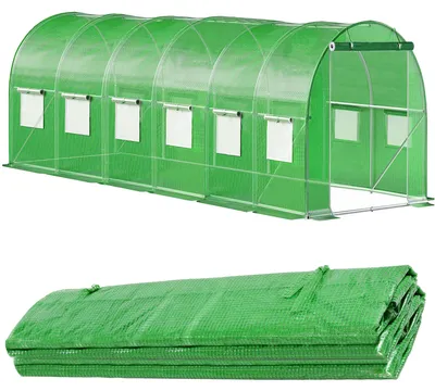 Productafbeelding van Folie Voor Kweekkas - Tuinkas - Broeikas - Plantenkas -Folie - 600x300x200 CM
