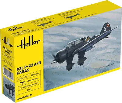 Produktbild von Heller 80247 - 1:72 PZL 23 Karas - Neu