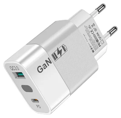 Zdjęcie produktu dla Techsuit CHPD131 ładowarka sieciowa USB USB-C, ładowanie, 65 - biała
