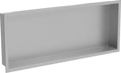 Obrázok produktu pre Mexen X-Wall-R zapustená polička s okrajom 75 x 30 cm, inox - 1910753010