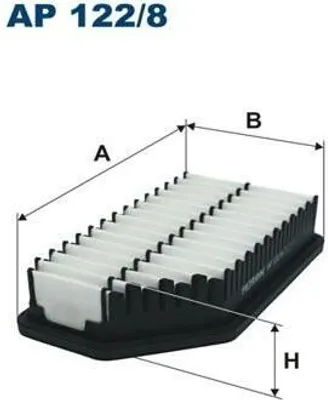 Obrázok produktu pre Vzduchový filter FILTRON AP 122/8