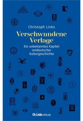 Obrázek produktu pro Verschwundene Verlage