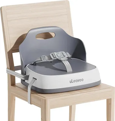 Obrázok produktu pre Podsedák, 3-bodové bezpečnostné pásy, umývateľný dizajn, GREY