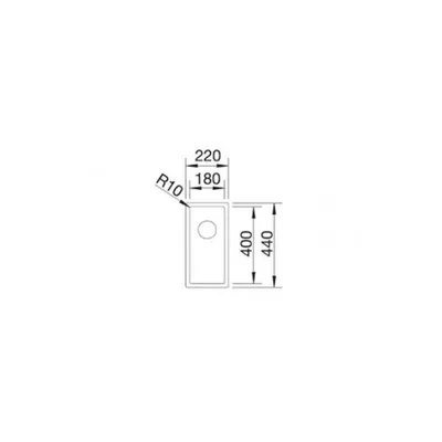 Produktbild von Blanco Claron 180-U