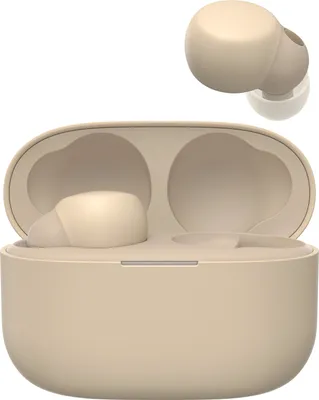Produktbild von Sony LinkBuds S True Wireless Noise Cancelling Kopfhörer – Ultraleicht für ganztägigen Komfort mit kristallklarer Gesprächsqualität – Bis zu 20 Stunden Akkulaufzeit mit Ladeetui – Ecru