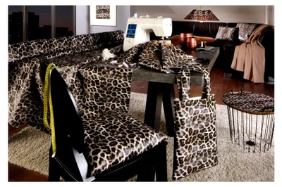 Produktbild von Kunstleder Leo Optik Leopard 140 cm Meterware