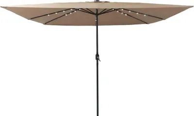Immagine prodotto di vidaXL Ombrellone da giardino Taupe 295 x 295 x 245 cm