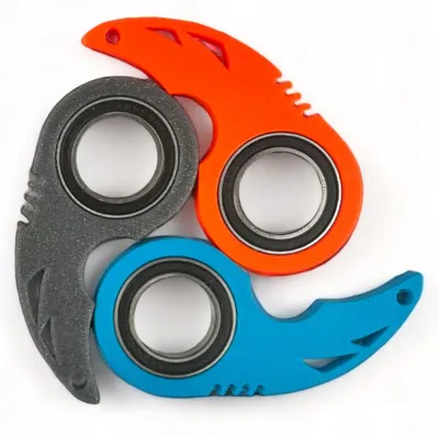 Obrázek produktu pro Kajawis KEYRAMBIT PRO Fidget Spinner Přívěsek na klíče Hračka