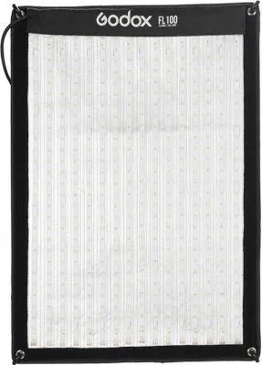 Produktbild von Godox FL100, Rechteckig, Schwarz, Weiß, 3100 K, 5800 K, AC, 100 - 240 V