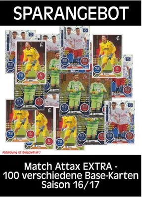 Zdjęcie produktu dla Match Attax EXTRA - 100 różnych kart podstawowych - Sezon 16/17