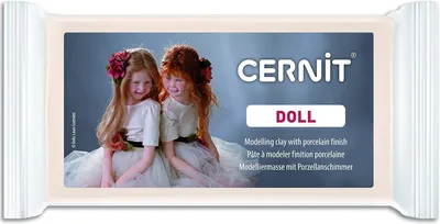 Zdjęcie produktu dla Cernit Polymer Clay Doll Glinka polimerowa Translucent Rosa Beige 500 g