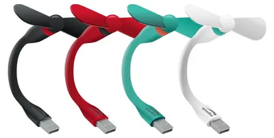 Immagine prodotto di AERO Mini Ventilatore USB Rosso-Nero
