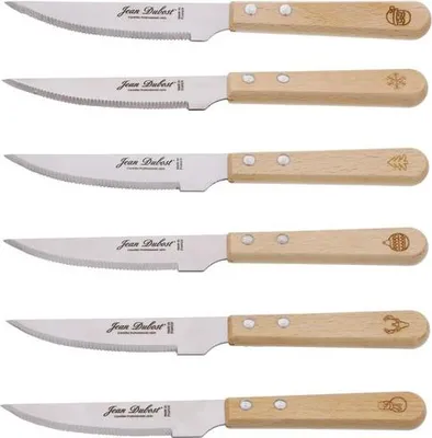 Image de Coffret de 6 couteaux grill - Jean Dubost - CB10A79SD80311 -