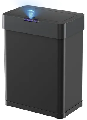 Produktbild von Clevich Mülleimer mit Sensor, Mülleimer Küche 50 L, Schwarz