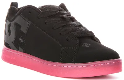 Obrázok produktu pre DC Shoes Court Graffik čierna/čierna/ružová, veľkosť EU 40