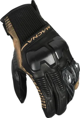 Image de Gants de moto Macna Ultraxx, noir/or, 3XL