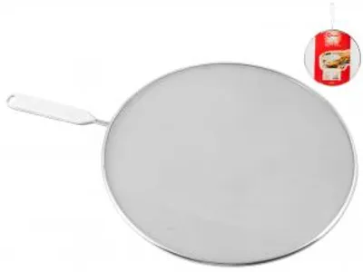 Immagine prodotto di Paraspruzzi Chef Line In Alluminio Con Manico Plastica Cm 29