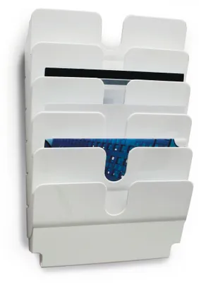 Obrázek produktu pro DURABLE Stojan A4 na tiskoviny FLEXIPLUS 6 A4, na ší?ku, bílá, 1700014011