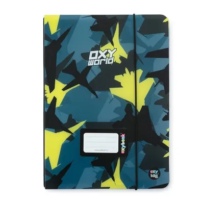 Produktbild von Oxybag Sešit PP - Oxybook A5 40 listů - OXY World