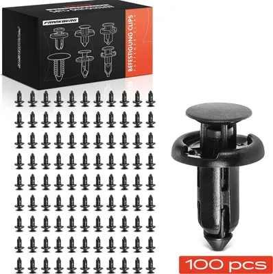 Imagen del producto de Clips de fijación Frankberg, 100 unidades, para refuerzos laterales de Honda CR-V II, Prelude V, Shuttle, Odyssey (monovolumen)