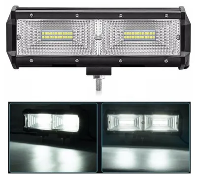 Obrázok produktu pre Univerzálna 144 W LED halogénová pracovná lampa / svetlomet 12 V – 24 V so širokým rozptylom svetla pre autá, terénne vozidlá, autobusy, dodávky, L
