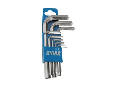 Immagine prodotto di Chiavi UNIOR Innensechskant 1,5-10mm set di 9 pz 607852