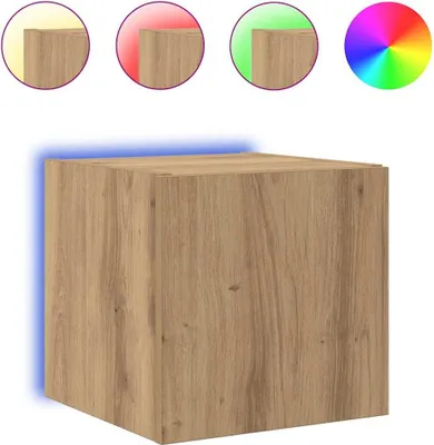 Produktbild von vidaXL TV-Wandschrank 30,5 x 35 x 30 cm Kunsthandwerk Eiche