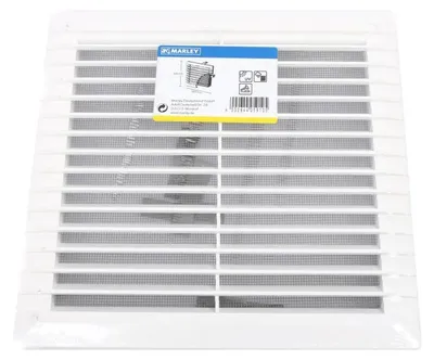 Produktbild von MARLEY Lüftungsgitter Kanäle 225x225 Weiß