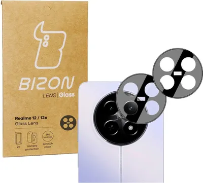 Produktbild von Szkło na aparat Bizon Glass Lens do Realme 12 5G/12x 5G, 2 sztuki